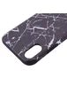 TPU чехол Rock Origin Series (Textured marble) для Apple iPhone X/XS Черный / Black marble