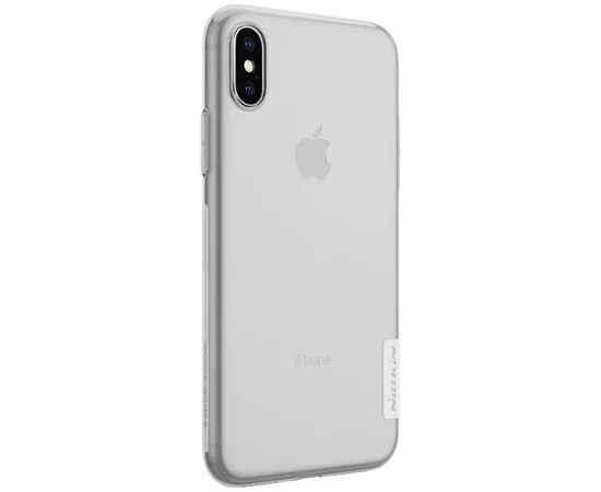 TPU чехол Nillkin Nature Series для Apple iPhone X/XS Бесцветный (прозрачный)