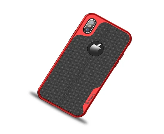 Чехол iPaky TPU+PC New Plum Series для Apple iPhone X (5.8") Красный