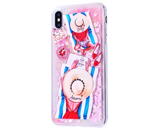 TPU+PC чехол Lovely Stream для Apple iPhone X / XS (5.8") Mother with daughter