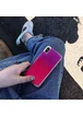 Неоновый чехол Neon Sand glow in the dark для Apple iPhone X / XS (5.8") Фиолетовый / Розовый