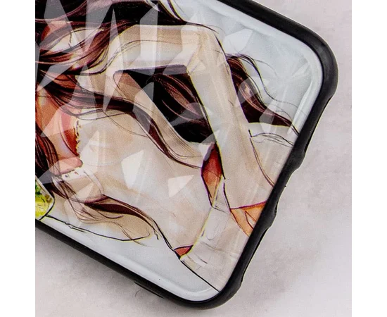 TPU+PC чехол Prisma Ladies для Apple iPhone X / XS (5.8") Yellow