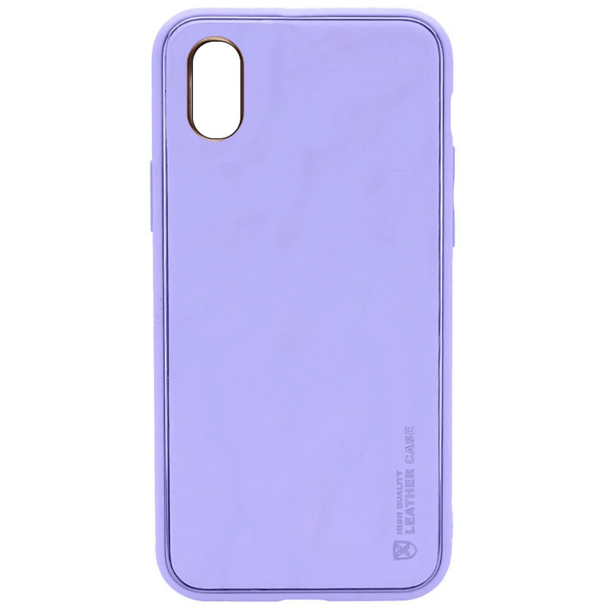 Кожаный чехол Xshield для Apple iPhone X / XS (5.8") Сиреневый / Dasheen