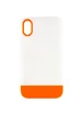 Чехол TPU+PC Bichromatic для Apple iPhone X / XS (5.8") Matte / Orange
