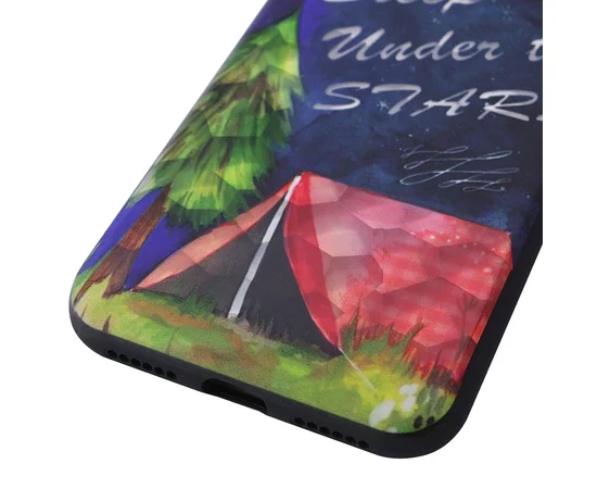 TPU чехол YCT Brilliant для Apple iPhone X/XS Сон в палатке