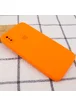 Чехол Silicone Case Square Full Camera Protective (AA) для Apple iPhone XS (5.8") Оранжевый / Bright Orange