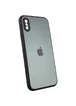 TPU+Glass чехол Matte Candy Full camera для Apple iPhone X / XS (5.8") Зеленый