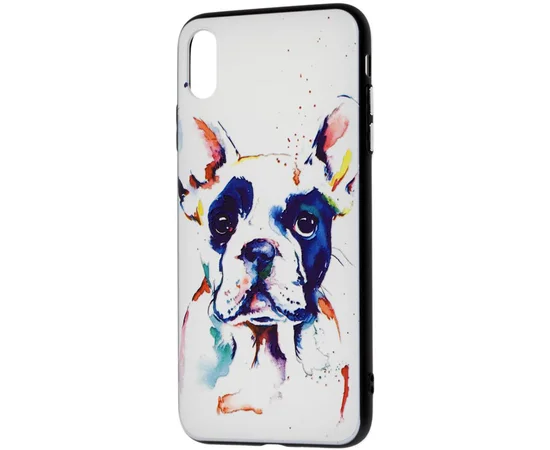 TPU чехол Aquarelle для Apple iPhone X/XS Собака