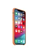 Чехол Silicone case (AAA) для Apple iPhone X/XS Оранжевый / Papaya