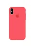 Чехол Silicone Case Full Protective (AA) для Apple iPhone X/XS Арбузный / Watermelon red