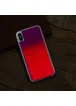 Неоновый чехол Neon Sand glow in the dark для Apple iPhone X / XS (5.8") Фиолетовый / Розовый