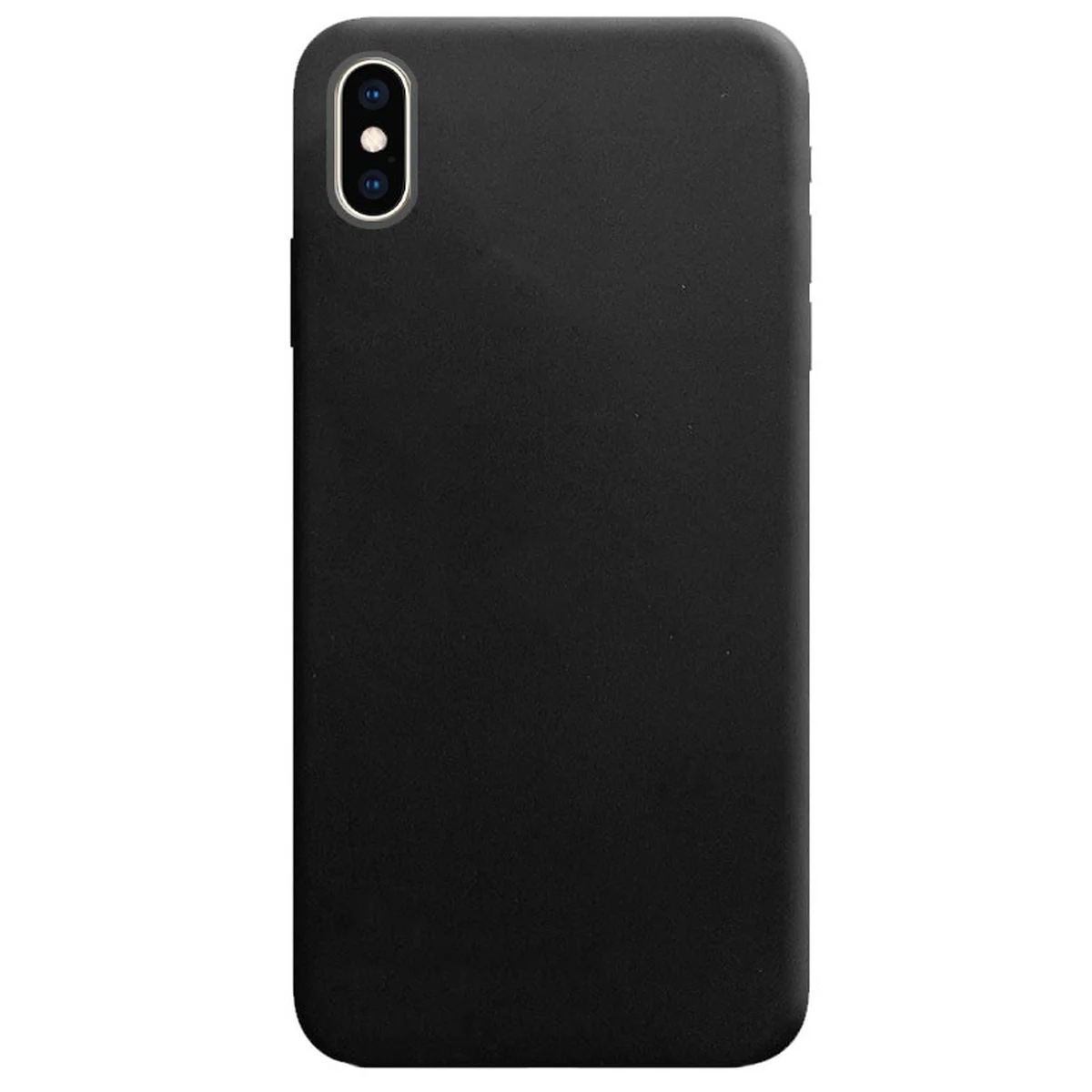 Силіконовий чохол Candy для Apple iPhone X / XS (5.8 ") Чорний