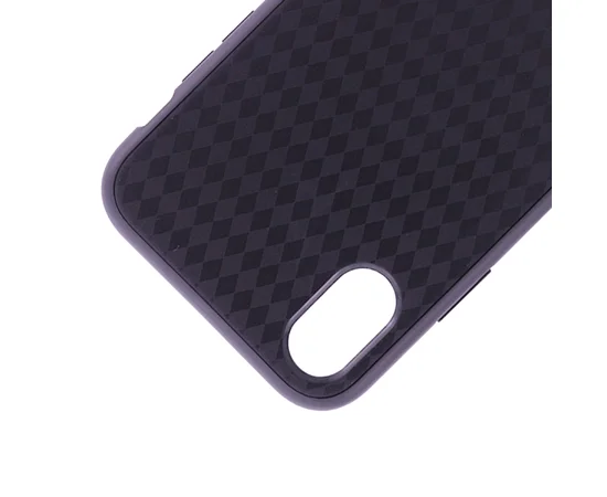 Чехол HWcase TPU+PC для Apple iPhone X (5.8") Черный / Черный