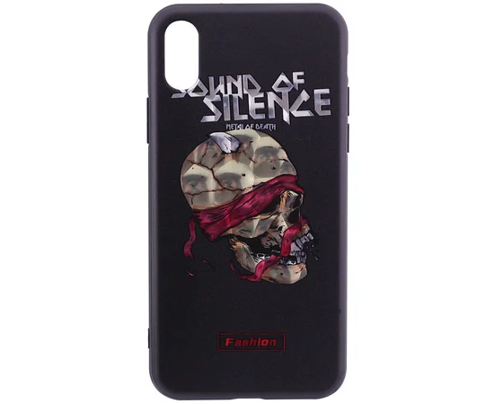 TPU чохол YCT Brilliant для Apple iPhone X / XS Череп