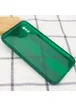 Чехол TPU Glossy Line Full Camera для Apple iPhone X / XS (5.8") Зеленый