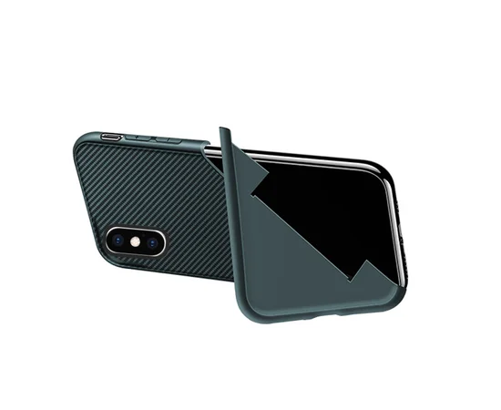 TPU чехол Magic Folding series для Apple iPhone X / XS (5.8") Зеленый