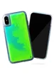 Неоновый чехол Neon Sand glow in the dark для Apple iPhone X / XS (5.8") Зеленый