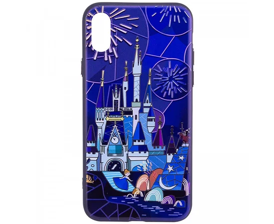 TPU+PC чехол YCT тиснение для Apple iPhone X/XS Сказочный город