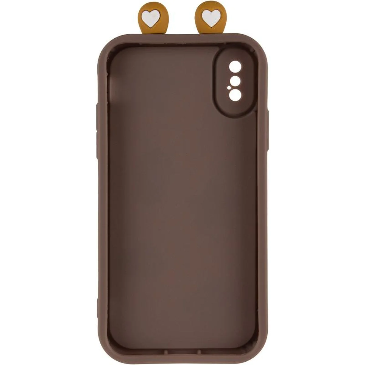 Чохол TPU Toys Case with Ears для Apple iPhone X/XS (5.8") Brown