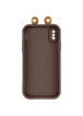 Чехол TPU Toys Case with Ears для Apple iPhone X / XS (5.8") Brown