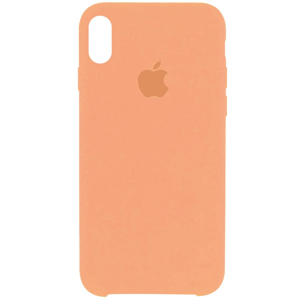 Чехол Silicone Case (AA) для Apple iPhone X/XS Розовый / Begonia