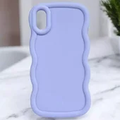 Чохол TPU Ripple для Apple iPhone X/XS (5.8") Lilac Blue