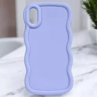 Чехол TPU Ripple для Apple iPhone X / XS (5.8") Lilac Blue