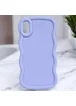 Чехол TPU Ripple для Apple iPhone X / XS (5.8") Lilac Blue