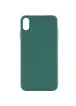 Силиконовый чехол Candy для Apple iPhone X / XS (5.8") Зеленый / Forest green