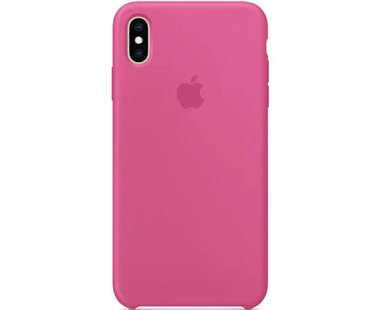 Чехол Silicone case (AAA) для Apple iPhone X/XS Красный / Dragon Fruit