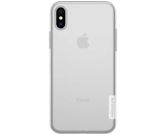 TPU чехол Nillkin Nature Series для Apple iPhone X/XS Бесцветный (прозрачный)