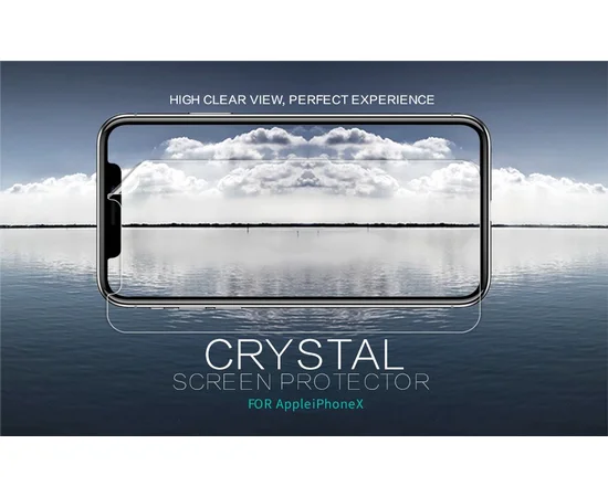 Защитная пленка Nillkin Crystal для Apple iPhone X / XS / 11 Pro Анти-отпечатки