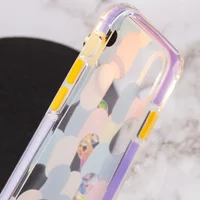 TPU+PC чохол Colorspot з ремінцем-ланцюгом для Apple iPhone X / XS (5.8") Dots
