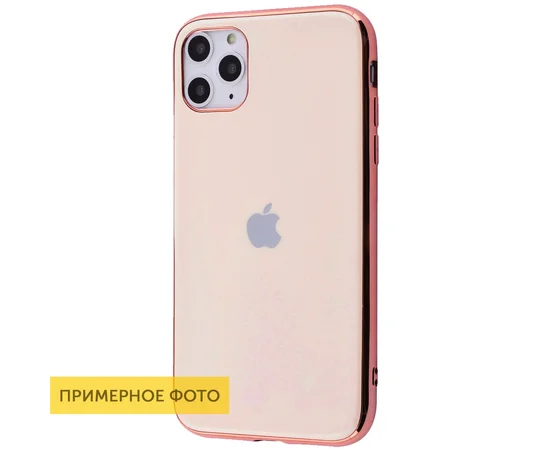 TPU чехол Matte LOGO для Apple iPhone XS (5.8") Розовый / Rose Gold