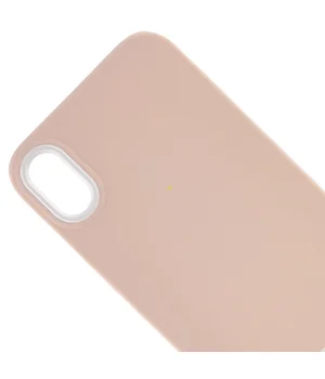 Чохол TPU+PC Bichromatic для Apple iPhone X / XS (5.8") Grey-beige / White