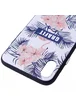 TPU+PC чехол YCT тиснение для Apple iPhone X/XS Цветы - белый фон