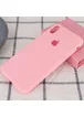 Чохол Silicone case (A) (з закритим низом) для Apple iPhone X / XS Рожевий / Pink