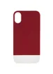 Чехол TPU+PC Bichromatic для Apple iPhone X / XS (5.8") Wine / White