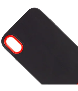 Чохол TPU+PC Bichromatic для Apple iPhone X/XS (5.8") Black / Red