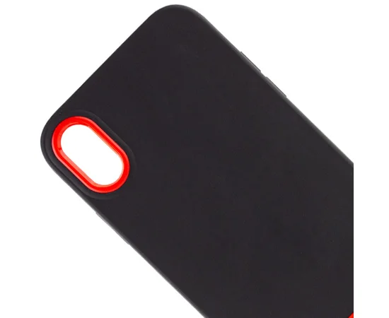 Чехол TPU+PC Bichromatic для Apple iPhone X / XS (5.8") Black / Red