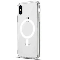 Чехол TPU Clear Case with MagSafe для Apple iPhone X / XS (5.8") Clear