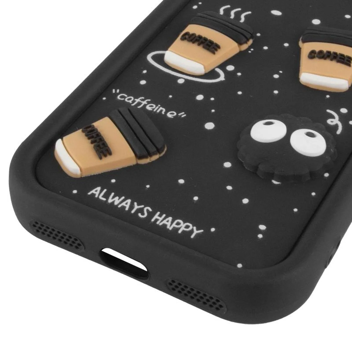 Чехол TPU Toys Case with Ears для Apple iPhone X / XS (5.8") Black