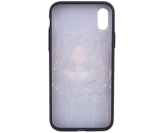 TPU+PC чехол YCT картина для Apple iPhone X/XS Девочка готическая