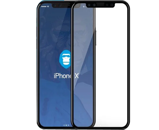 Защитное 3D стекло Blueo Hot Bending series для Apple iPhone X / XS / 11 Pro Черное