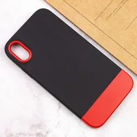 Чехол TPU+PC Bichromatic для Apple iPhone X / XS (5.8") Black / Red