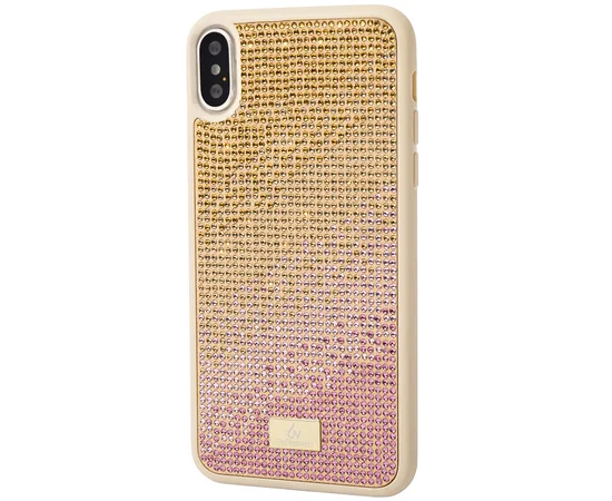 TPU чехол Bling World Rainbown Design для Apple iPhone X / XS (5.8") Золотой