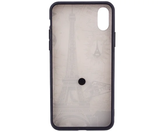 TPU чехол тематический с кольцом для Apple iPhone X/XS Путешествия