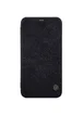 Кожаный чехол (книжка) Nillkin Qin Series для Apple iPhone X/XS Черный