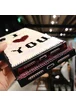 TPU чехол Sequins series для Apple iPhone X (5.8") I Love You