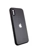 TPU+Glass чехол Matte Candy Full camera для Apple iPhone X / XS (5.8") Черный